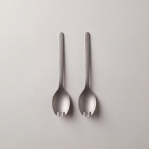 Titanium Spork Pair